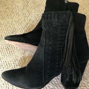 Rebecca Minkoff suede booties